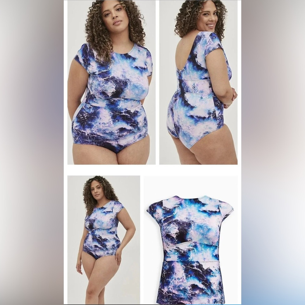COPY - Torrid Active Wireless Swim Suit